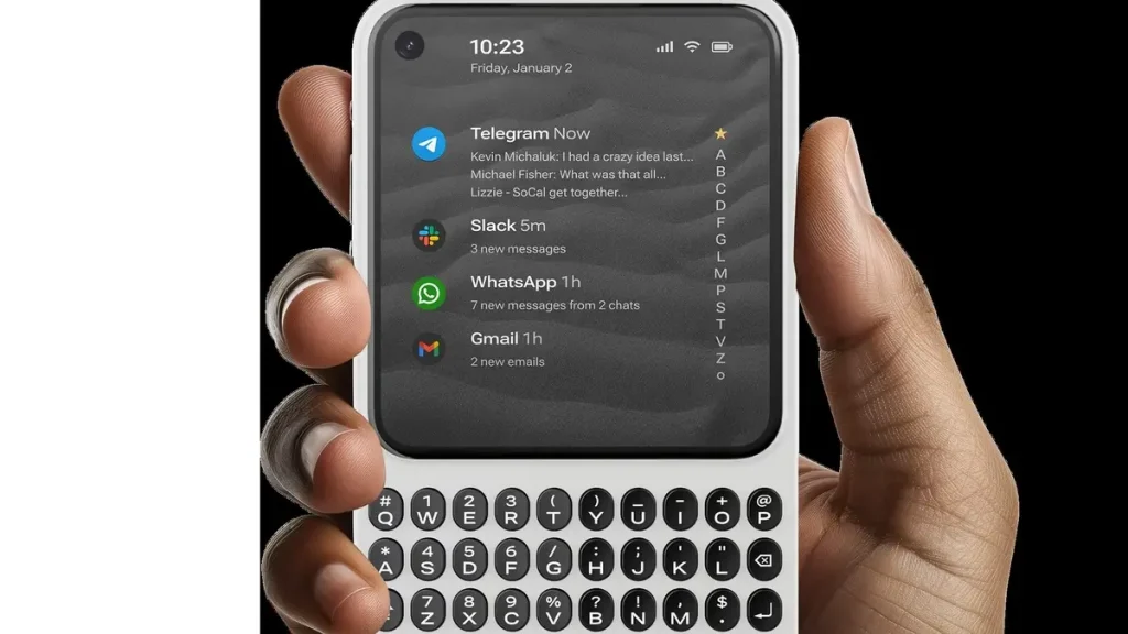 عودة هواتف QWERTY في 2026.. ليست حنينًا للماضي بل ثورة في الإنتاجية