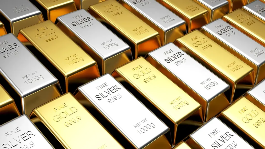 أسعار المعادن تهوي والذهب يهبط 3% مع تزايد مخاوف التضخم إثر حرب إيران