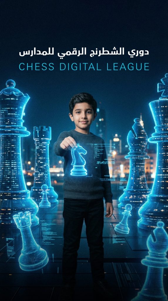 إنطلاق “دوري الشطرنج الرقمي للمدارس” 14 أبريل