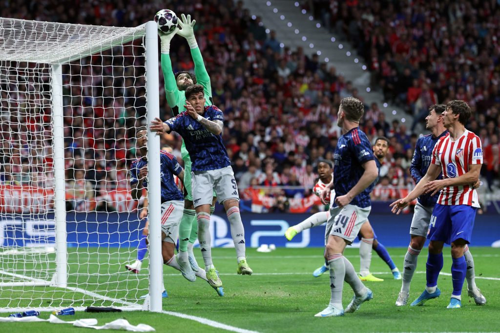 أتلتيكو مدريد وأرسنال يتعادلان في ذهاب نصف نهائي دوري الأبطال