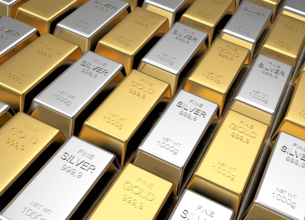تراجع أسعار الذهب و المعادن النفيسة الأخرى