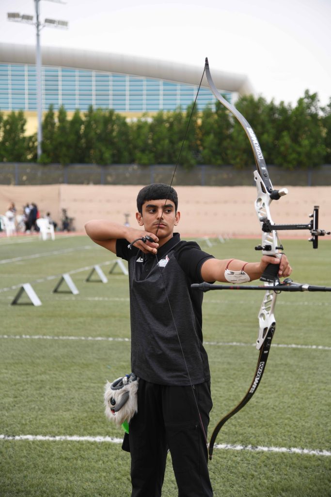 تأهل خليفة الكعبي لاعب منتخب القوس والسهم إلى أولمبياد داكار للشباب 2026