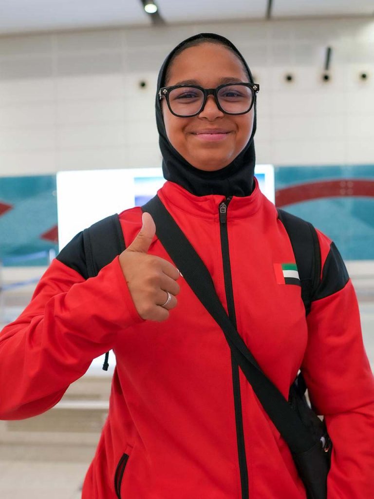 سلمى المري تحصد برونزية المطرقة في بطولة آسيا بهونغ كونغ
