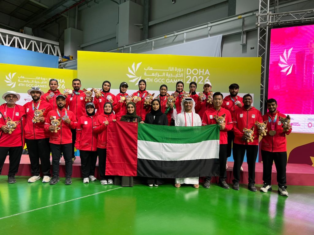 القوس والسهم والبادل يرفعان رصيد الإمارات إلى 61 ميدالية في الألعاب الخليجية