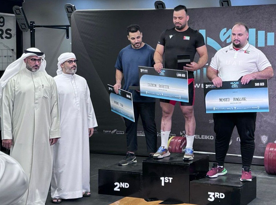 أبوظبي لرفع الأثقال” يتوج بـ5 ميداليات في بطولة “رايزنج الفجيرة