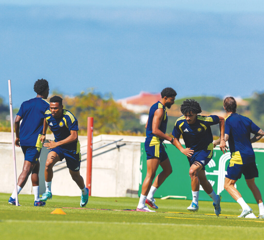 النصر ينهي تجاربه أمام ألميريا