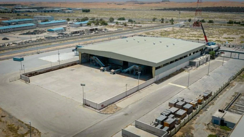 تدوير تنجز 50% من أعمال تطوير منشأة استعادة المواد في العين