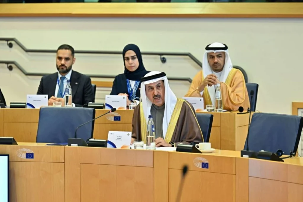 صقر غباش: أمن الخليج وأوروبا لم يعودا ملفين منفصلين والشراكة تتطلب التزامات متبادلة