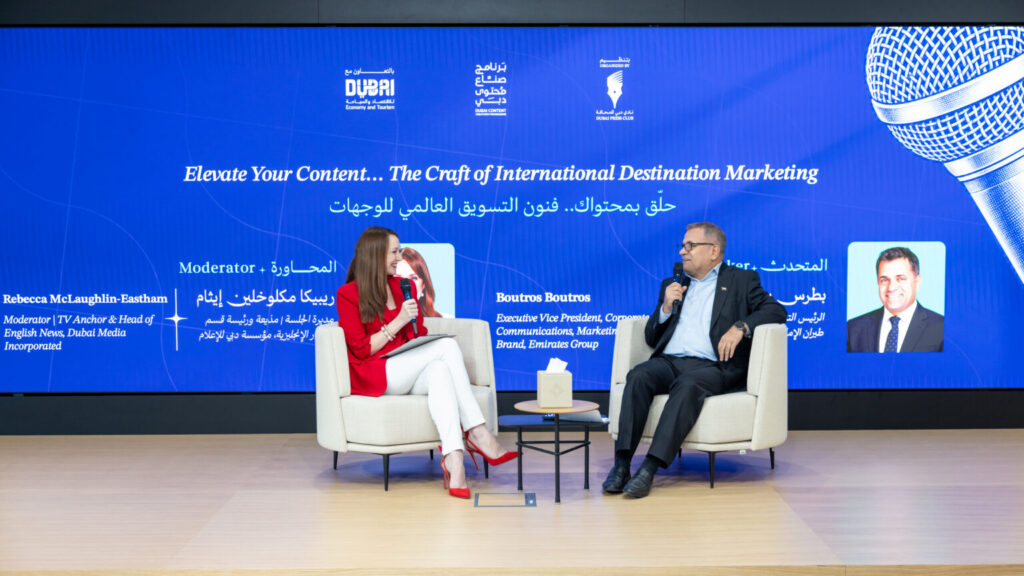 “صُنّاع محتوى دبي” يواصل أسبوعه الثاني بجلسات متخصصة في التسويق السياحي وصناعة محتوى السفر